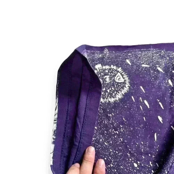 VTG 90s COZUME MEXICO All Over Prints T-shirt Seafloor Frogman Single Stitch XL - Picture 6 of 11